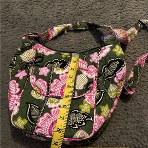 Floral Green and Pink Women's Bag